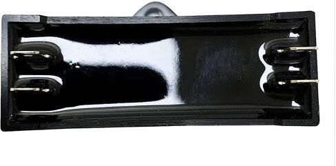 Appli Parts Fan Capacitor 12 mfd (microfarads) uf 250 VAC with 4 Terminal Connections compatible with any brand within the same range of capacitance 2-1/4in Width 7/8in Depth 1-3/4in Height CAP-12-250 in Saudi Arabia