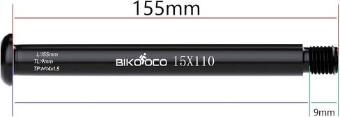 Bikes Thru Axle Adapter for Fox - 15mm X 100mm/110mm - Lightweight &Non-Deformation Accessory for Easy Installation in Kuwait