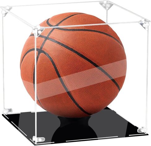 حافظة عرض كرة السلة، حافظة كرة سلة أكريليك تعرض حافظة عرض كرة قدم شفافة لكرة السلة الموقعة، النماذج، مقتنيات ألعاب شخصيات الحركة in Kuwait