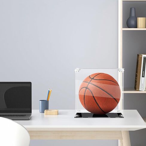 حافظة عرض كرة السلة، حافظة كرة سلة أكريليك تعرض حافظة عرض كرة قدم شفافة لكرة السلة الموقعة، النماذج، مقتنيات ألعاب شخصيات الحركة in Kuwait