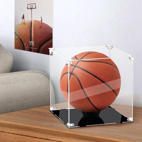 حافظة عرض كرة السلة، حافظة كرة سلة أكريليك تعرض حافظة عرض كرة قدم شفافة لكرة السلة الموقعة، النماذج، مقتنيات ألعاب شخصيات الحركة in Kuwait