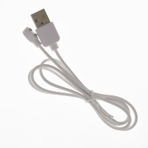 6mm Magnetic USB DC Charger Cable, 2.7ft Replacement Oval Base Charging Cord for Rechargeable Toys, Massagers, Electric Toothbrushes,Children's Watches, Dog Trainer, Facial Cleanser in Saudi Arabia