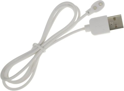 6mm Magnetic USB DC Charger Cable, 2.7ft Replacement Oval Base Charging Cord for Rechargeable Toys, Massagers, Electric Toothbrushes,Children's Watches, Dog Trainer, Facial Cleanser in Saudi Arabia