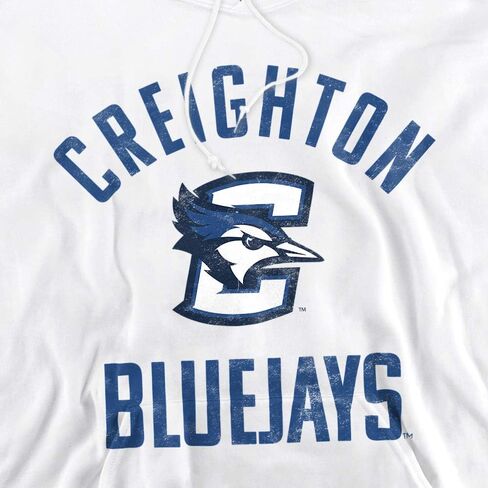 Creighton University Official Bluejays Logo Unisex Adult Pull-Over Hoodie in Saudi Arabia