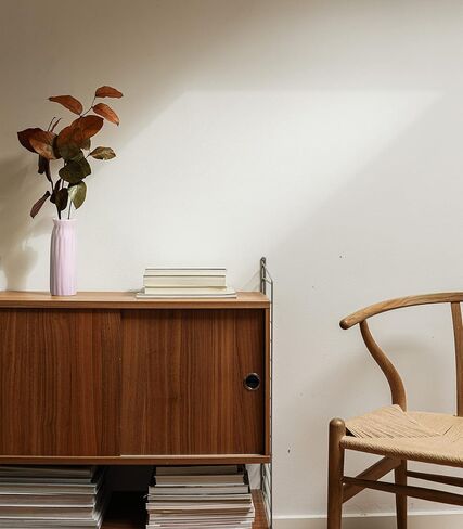 مزهرية سيراميك بيضاء من جينسكو مقاس 7 بوصة، مزهرية صغيرة على الطاولة بتصميم عصري إسكندنافي بسيط مزهرية مصنوعة يدويًا لتزيين طاولة غرفة الطعام وغرفة المعيشة المنزلية ورف الكتب على سطح الطاولة in Kuwait