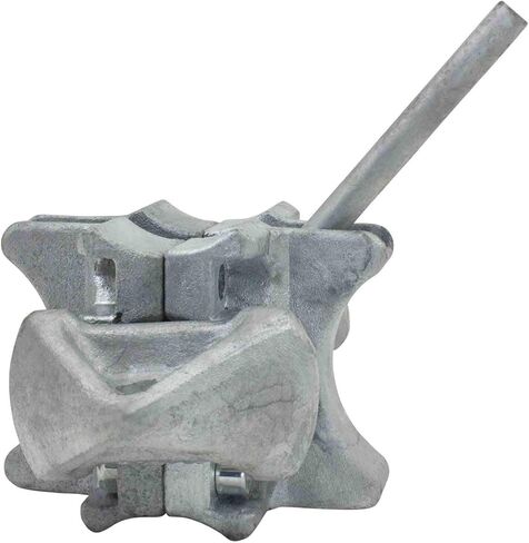 Mytee Products (4 Pack Sea Rail Shipping Container Manual Twist Lock Left-Right Handlocking Casting Steel - No Lever Required in Saudi Arabia