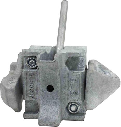 Mytee Products (4 Pack Sea Rail Shipping Container Manual Twist Lock Left-Right Handlocking Casting Steel - No Lever Required in Saudi Arabia