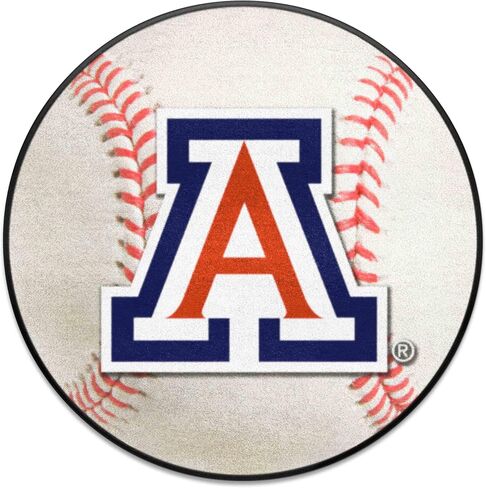 FANMATS 3649 Arizona Wildcats Soccer Ball Rug - 27in. Diameter in Saudi Arabia
