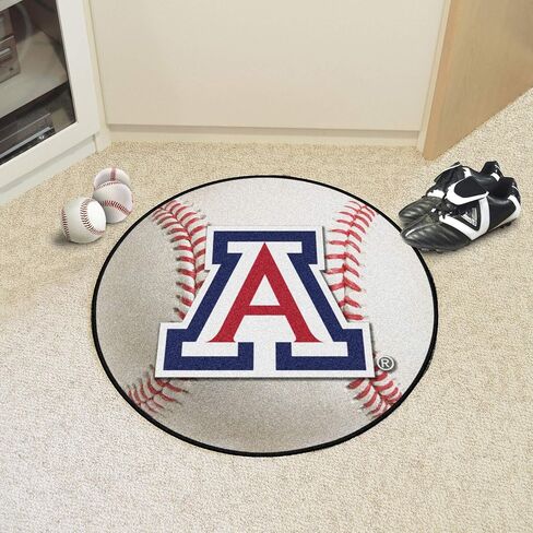 FANMATS 3649 Arizona Wildcats Soccer Ball Rug - 27in. Diameter in Saudi Arabia