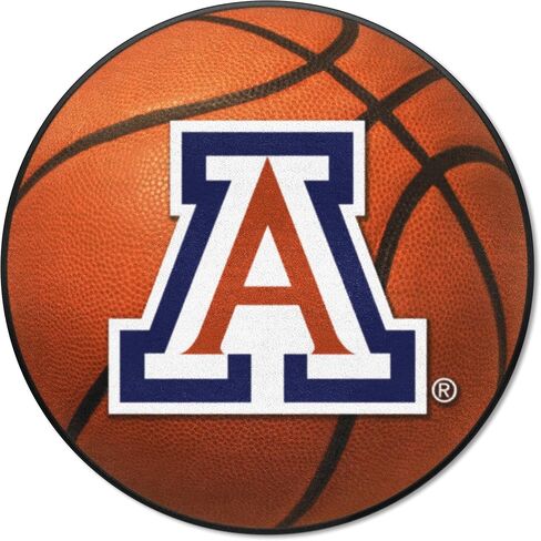FANMATS 3649 Arizona Wildcats Soccer Ball Rug - 27in. Diameter in Saudi Arabia