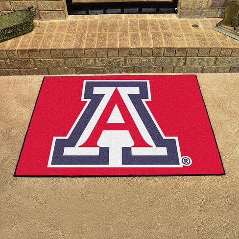 FANMATS 3649 Arizona Wildcats Soccer Ball Rug - 27in. Diameter in Saudi Arabia