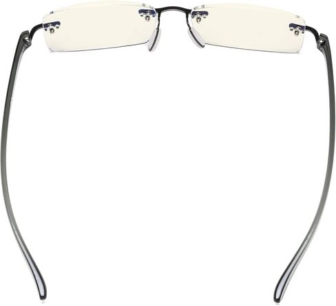 CessBlu Computer Reading Glasses for Men Women Blue Light Filter Anti Glare UV Ray Protection Rimless Reader Eyeglasses in Saudi Arabia