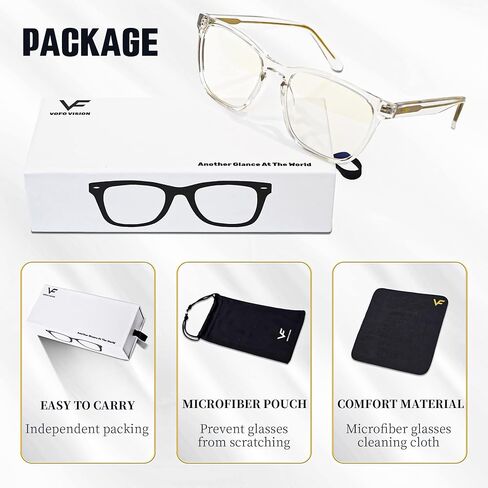 Blue Light Blocking Glasses for Women Men, Anti UV& Blue Light Gaming Computer Glasses VF2404 in Saudi Arabia