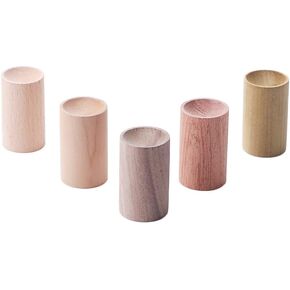 Leadigol 5PCS Wooden Essential Oil Diffuser, Wooden Diffuser for Essential Oils, Essential Oil Diffused Wood Aroma Essential Oil Diffuser, Wooden Sleeping Aid Essential Oil
