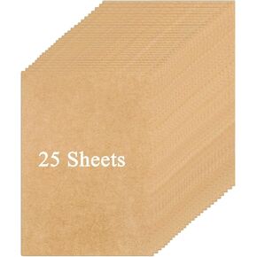 25 Sheets Brown Craft Cardstock Thick Paper Card Stock 250gsm Printer Paper for Invitations,Stationary Printing, Scrapbook, Menus, Wedding, DIY Cards, 8.5 x 11 Inches