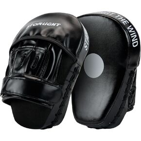 Punching Mitts for Men, Women, & Kids, Focus Mitts for Martial Arts & Boxing Training,Curved Punching Mitts for Boxing and MMA 2PCS (PU Leather) in Kuwait
