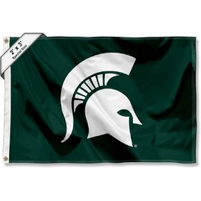College Flags & Banners Co. Michigan State Spartans Small 2x3 Foot Flag