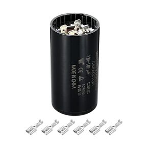 PATIKIL Motor Start Capacitor, 378-454uF/Mfd 110-125V 50/60Hz CD60 Run Capacitor Motor Starting Capacitor for Electric Motor Starts Running