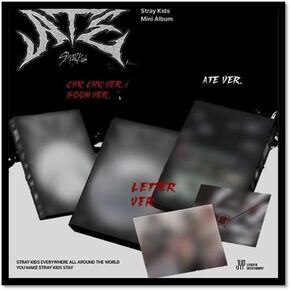 Stray kids ATE 9th Mini Album Limited Edition ATE Ver + Standard 2 Ver + Letter Ver Set (via DHL Express)