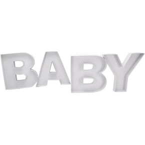 9 بوصة حرف طفل قابل للتعبئة لحفلة استحمام الطفل لوحة تشاركوتيري حلوة للطعام من الورق المقوى صينية تقديم (أزرق) in Kuwait