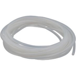 uxcell 3mm x 5mm High Temp Resistant Silicone Rubber Tube Hose Pipe Milky 5 Meters Long