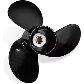 Propeller for Mercury Black Max Outboard 4 5 6 HP Boat Motor Engine Parts Aluminum Prop 7.8X9 Pitch RH 12 Spline Tooth with Hub Kit 48-8M0081145