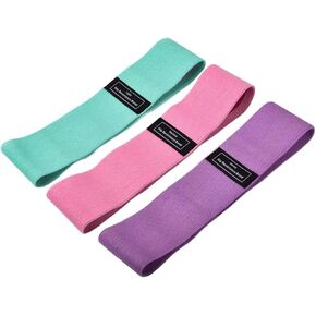 Premium Resistance Band Workout Band Resistance Yoga Strap for Stretch and Strengthen in Yoga Pilates Fitness Home Workout 3 Bands Set with Carrying Bag