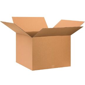 BOX USA 28x28x20 Corrugated Boxes, Large, 28L x 28W x 20H, Pack of 10 | Shipping, Packaging, Moving, Storage Box for Home or Business, Strong Wholesale Bulk Boxes