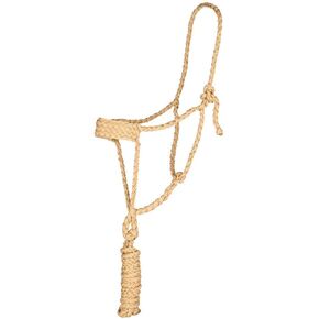 Classic Wide Nose Mule Tape Halter with Lead Rope