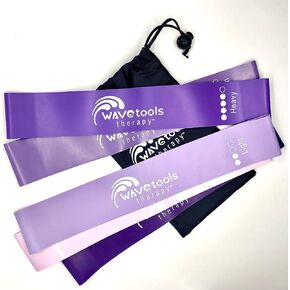 Resistance Loop Bands - 5 Pack Environmentally Friendly Natural Latex Exercise Bands
