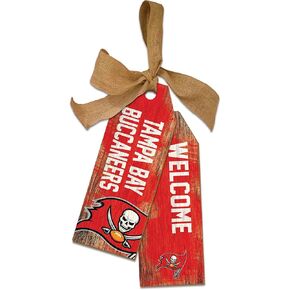 NFL Tampa Bay Buccaneers Unisex Tampa Bay Buccaneers Team Tags, Team Color, 12 inch