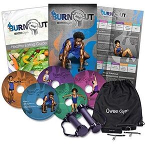Resistance Bands Exercise Kit, PRO, Black, Builds Lean Muscle, Easily Portable or used at Home, Inlcudes an Accessory Kit, DVD, Travel Bag & Healthy Eating e-Book