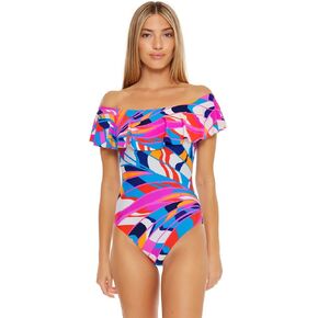Trina Turk Women's Standard Rio Off Shoulder One Piece