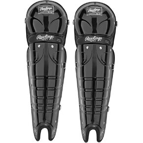 Rawlings | ULGPRO Umpire Leg Guards | 17.5" | Black