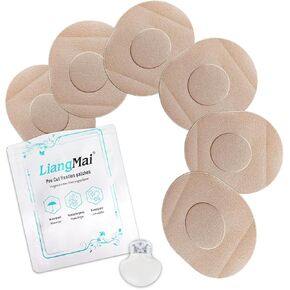 20 Pcs for Medtronic Sensor Patches，Waterproof Guardian 4 Sensor Cover Patch，Easy to Use Pre-Cut CGM Sensor Patches Protect Your Sensors Continuously for 7 Days Long Stay,No Hole & Glue in The Center