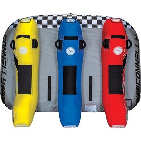 CWB Connelly Ninja 3-Rider Towable Tube, Multicolor, 70"
