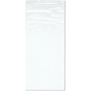 Plymor 7" x 15" (Pack of 100), 2 Mil Zipper Reclosable Plastic Bags