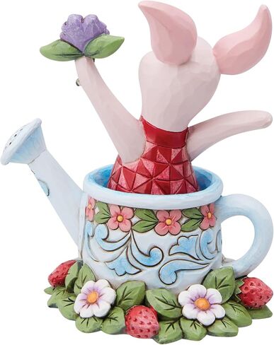 Enesco Disney Traditions من Jim Shore Winnie The Pooh Piglet في تمثال علبة الري، 4.5 بوصة، متعدد الألوان in Saudi Arabia