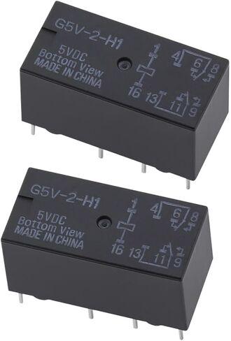 2PCS G5V-2-H1 Relay 5VDC 1A PCB Signal Relay G5V-2-H1-5 8Pins in Saudi Arabia