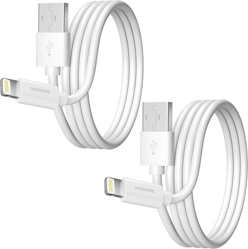 Overtime iPhone Lightning Cable, MFi Certified, Portable & Smart Charging in Saudi Arabia