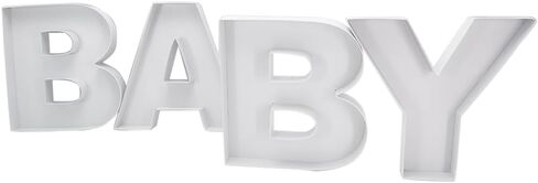 9 بوصة حرف طفل قابل للتعبئة لحفلة استحمام الطفل لوحة تشاركوتيري حلوة للطعام من الورق المقوى صينية تقديم (أزرق) in Kuwait