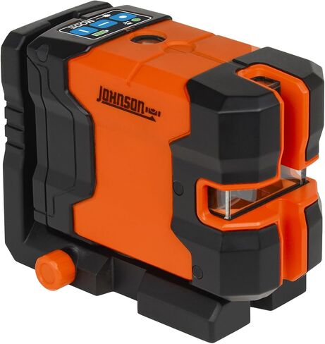 Johnson Level & Tool JLD300-GN2D Laser Level, Self-Leveling Cross-Line & 2 Dot Laser with GreenBrite® Technology, Magnetic Base, Hard-shell Carry Case, Lithium Ion Battery, Magnetic Target in Saudi Arabia