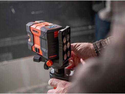 Johnson Level & Tool JLD300-GN2D Laser Level, Self-Leveling Cross-Line & 2 Dot Laser with GreenBrite® Technology, Magnetic Base, Hard-shell Carry Case, Lithium Ion Battery, Magnetic Target in Saudi Arabia