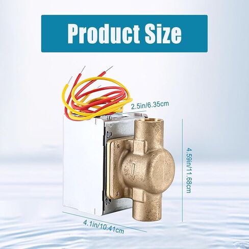 صمام منطقة مزود بمحرك، V8043E1012 استبدال صمام المنطقة محرك صمام المنطقة 3/4 بوصة، صمام مياه 24 فولت بسعة 3.5 السيرة الذاتية، 18 بوصة صمام الملف اللولبي النحاسي الذي يتم تشغيله مباشرة صمام الملف اللولبي ثنائي الاتجاه in Kuwait