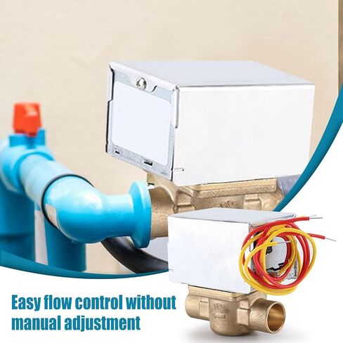 صمام منطقة مزود بمحرك، V8043E1012 استبدال صمام المنطقة محرك صمام المنطقة 3/4 بوصة، صمام مياه 24 فولت بسعة 3.5 السيرة الذاتية، 18 بوصة صمام الملف اللولبي النحاسي الذي يتم تشغيله مباشرة صمام الملف اللولبي ثنائي الاتجاه in Kuwait