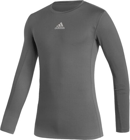 قميص ضغط بأكمام طويلة من adidas Techfit - تدريب رجالي M in Saudi Arabia