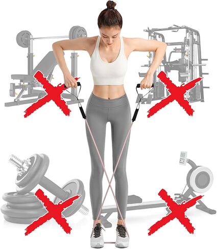 عصابات المقاومة للنساء؛ أشرطة المقاومة للتمرين باستخدام المقابض؛ أشرطة تمدد للمرونة؛ باب حبل المقاومة؛ أربطة التمرين، أربطة الوزن، أربطة التمدد، أربطة التوتر in Kuwait