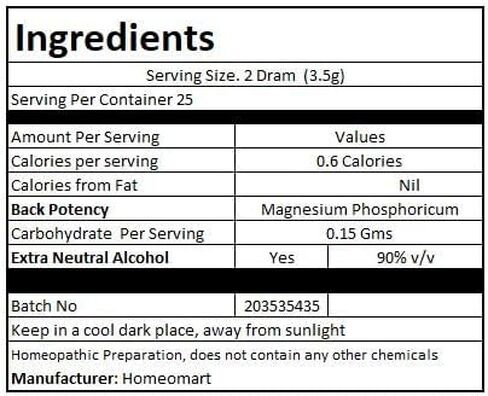 Magnesium Phosphoricum Homeopathy Pellets (Pills) in 200C Potency Pack of 3 in Saudi Arabia