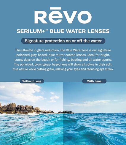 Revo Sunglasses x Darcizzle Offshore Sailfish: Polarized Lens with Small-Medium Sport Wrap Frame in Saudi Arabia