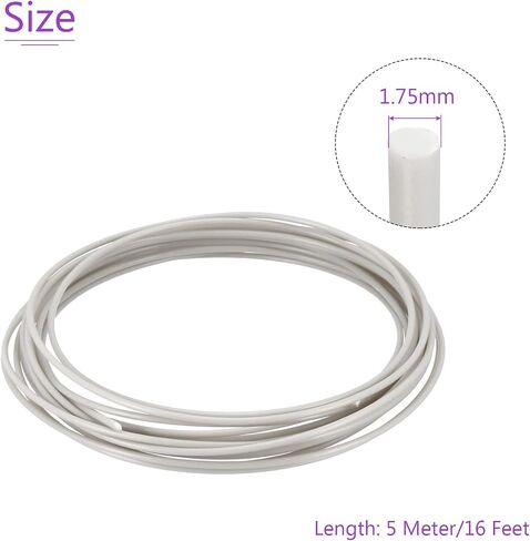 DMiotech 1 Pack 16Ft 3D Pen Filament Refills 1.75mm ABS 3D Printing Filament Refills Gray، للطابعات ثلاثية الأبعاد 3D Pen in Saudi Arabia